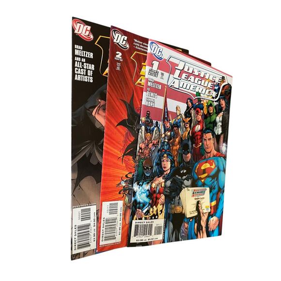 DC Justice League of America #0-2 Meltzer Benes Hope - Picture 11 of 12
